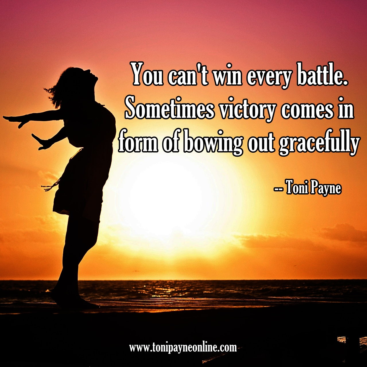 Quote about Winning Gracefully