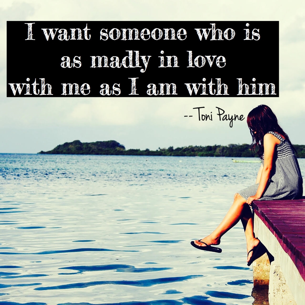 i want someone love quote