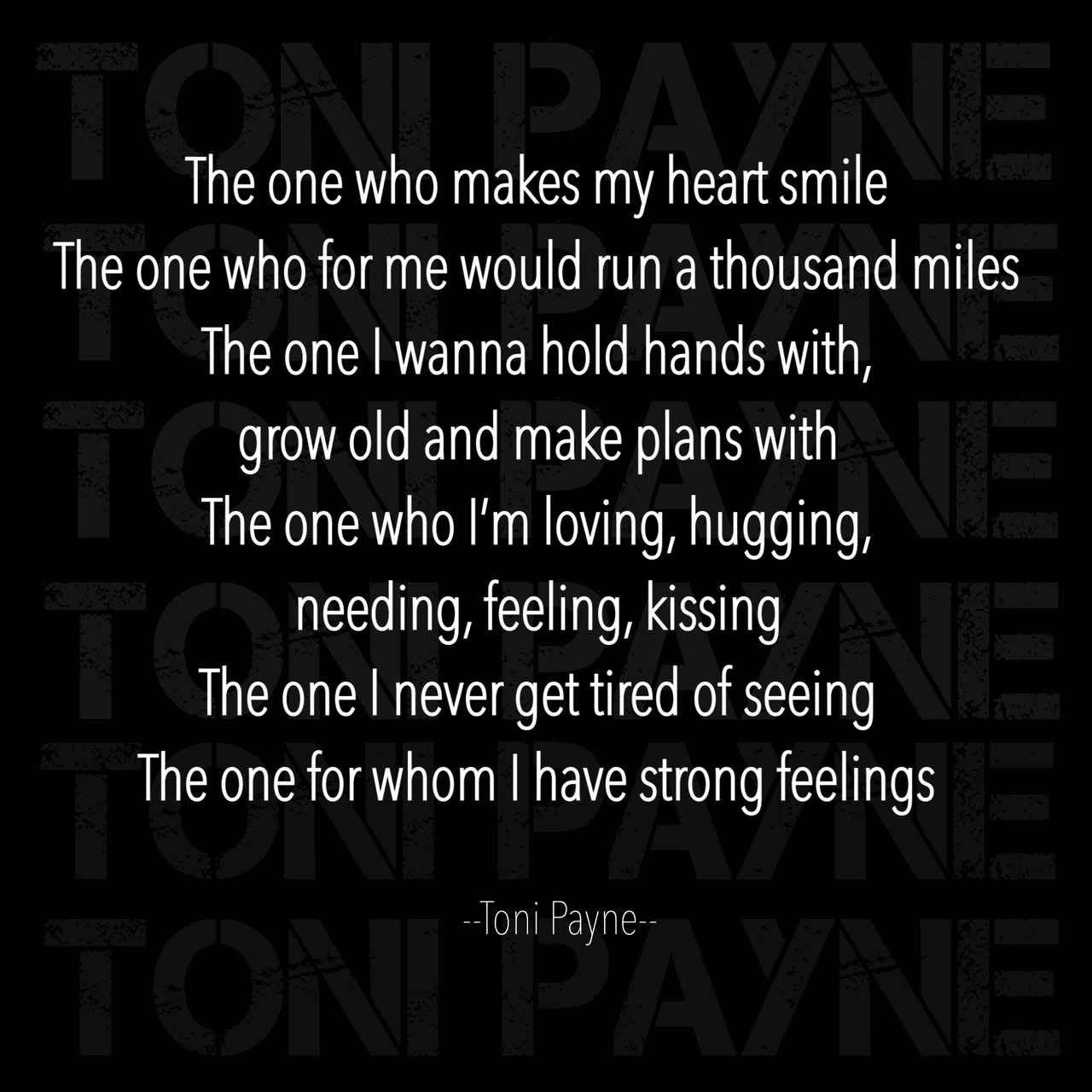 the one who makes my heart smile quote