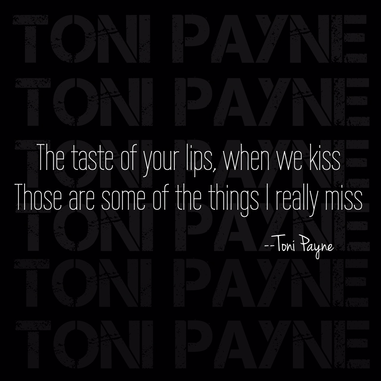 the taste of your lips quote about love