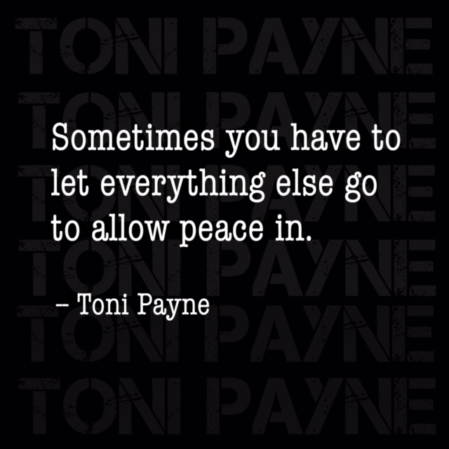 Toni Payne Quote about peace