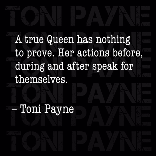 Toni Payne Quote about staying true to self