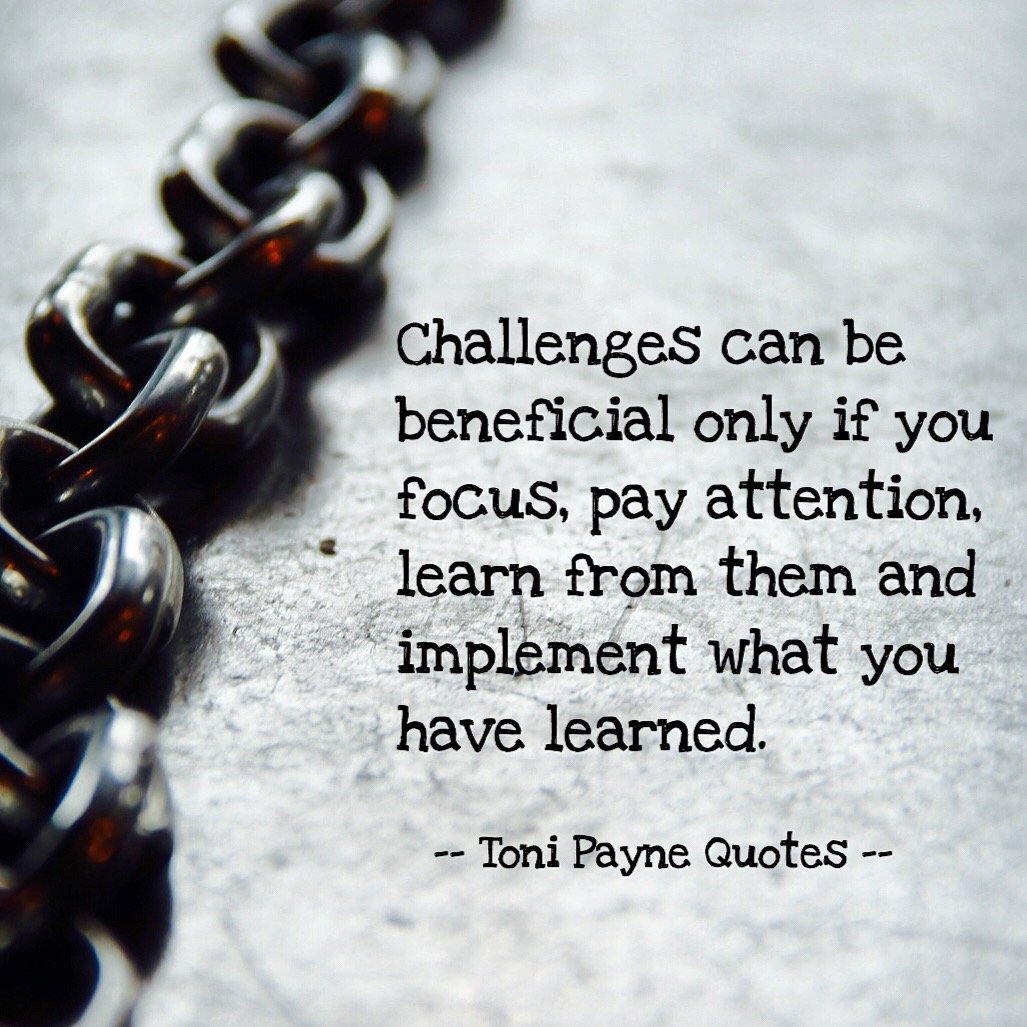 Quote about facing challenges