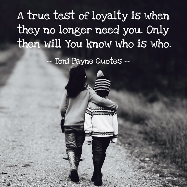 Quote about loyalty