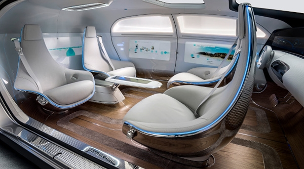 Mercedes-Benz F 015 Concept Car - Video and Pictures 6