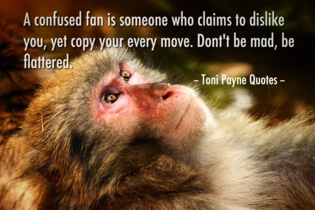 Quote about haters who are really fans