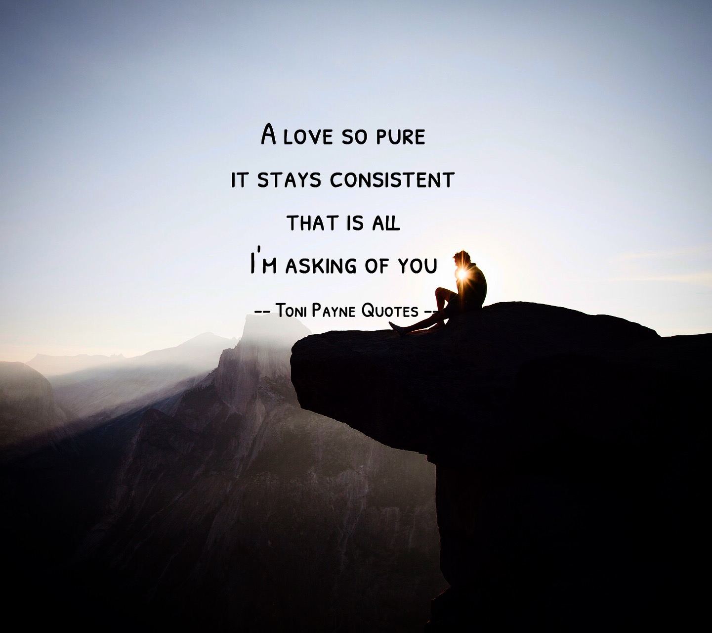 Quote about pure consistent love