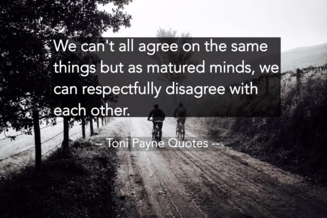 quote about respect - Toni Payne Quotes