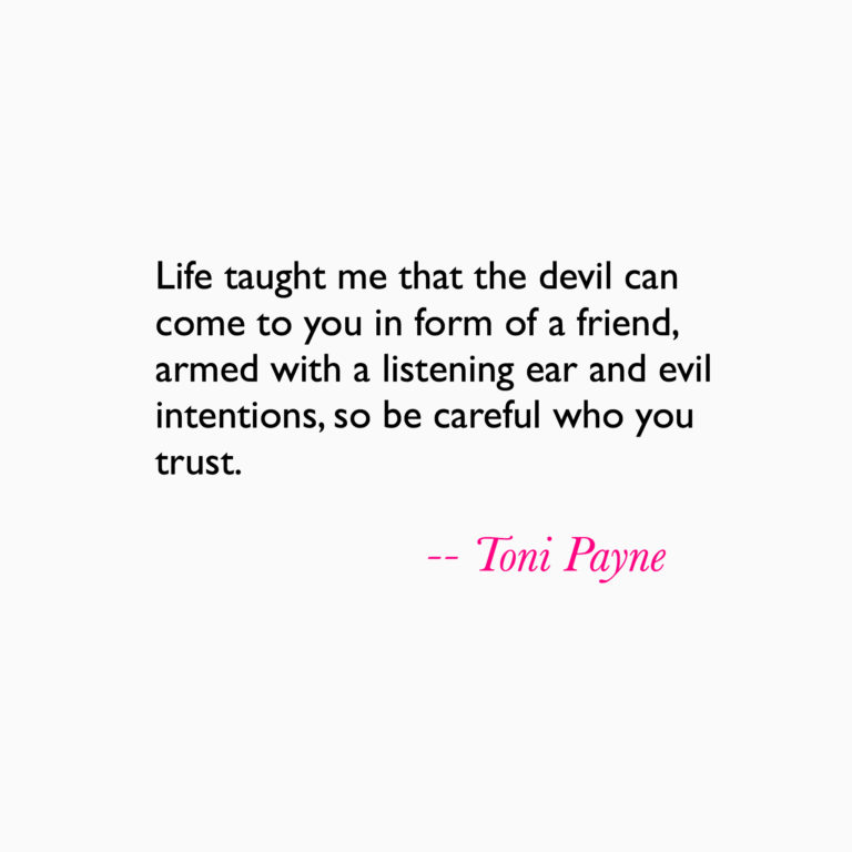 Friendship Quotes - Quote about friends you cant trust